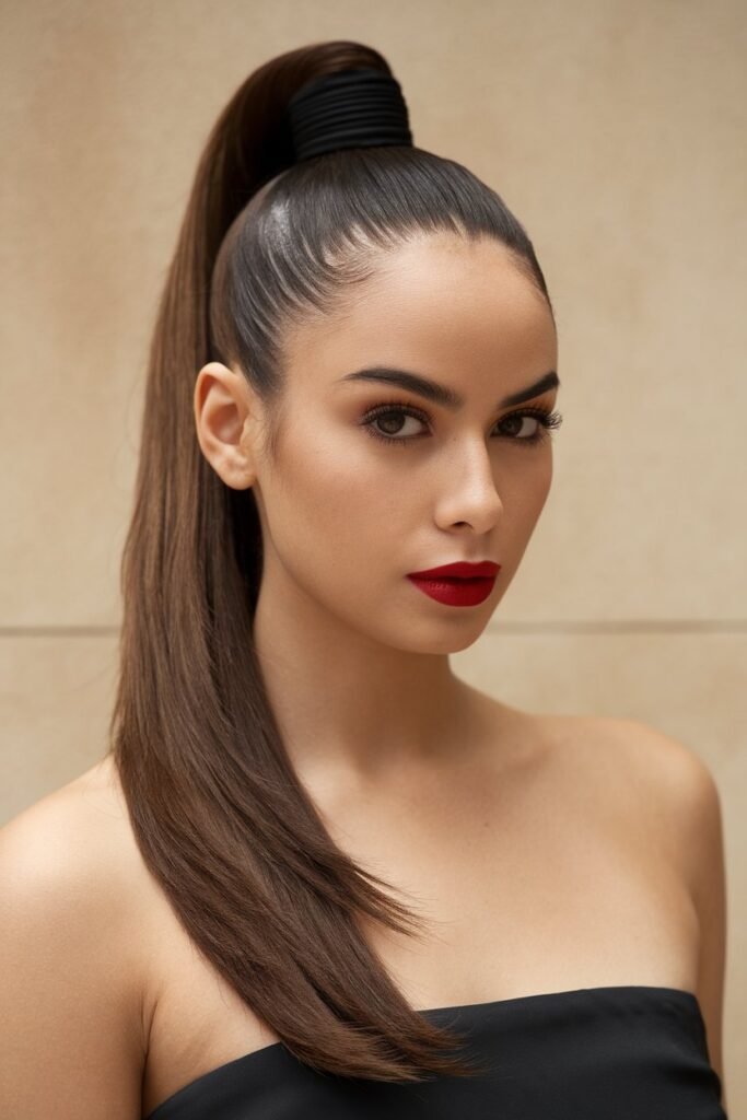 Wrapped Ponytail