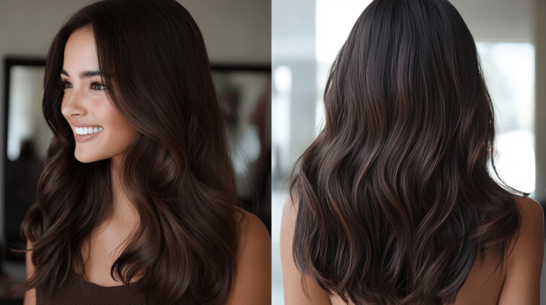 dark brown hair ideas