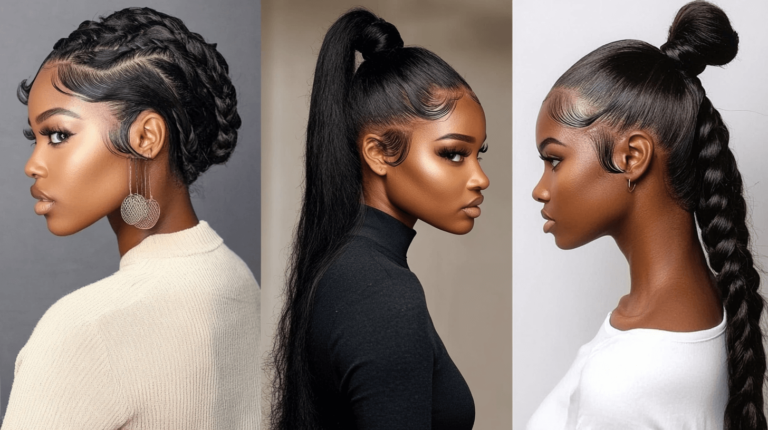ponytail hairstyles for black women