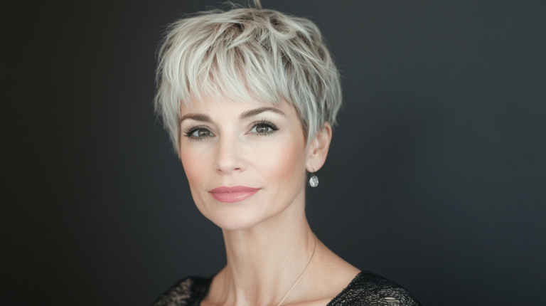 short hairstyles for women over 50