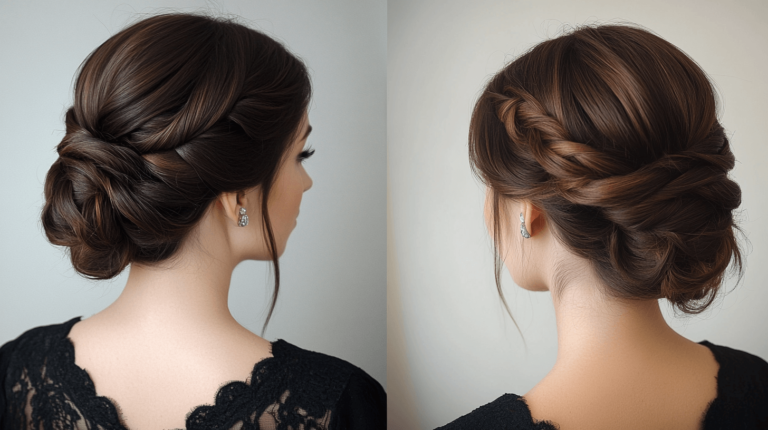 up do for short hair easy