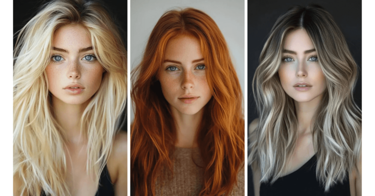Best Hair Colors for Blue Eyes
