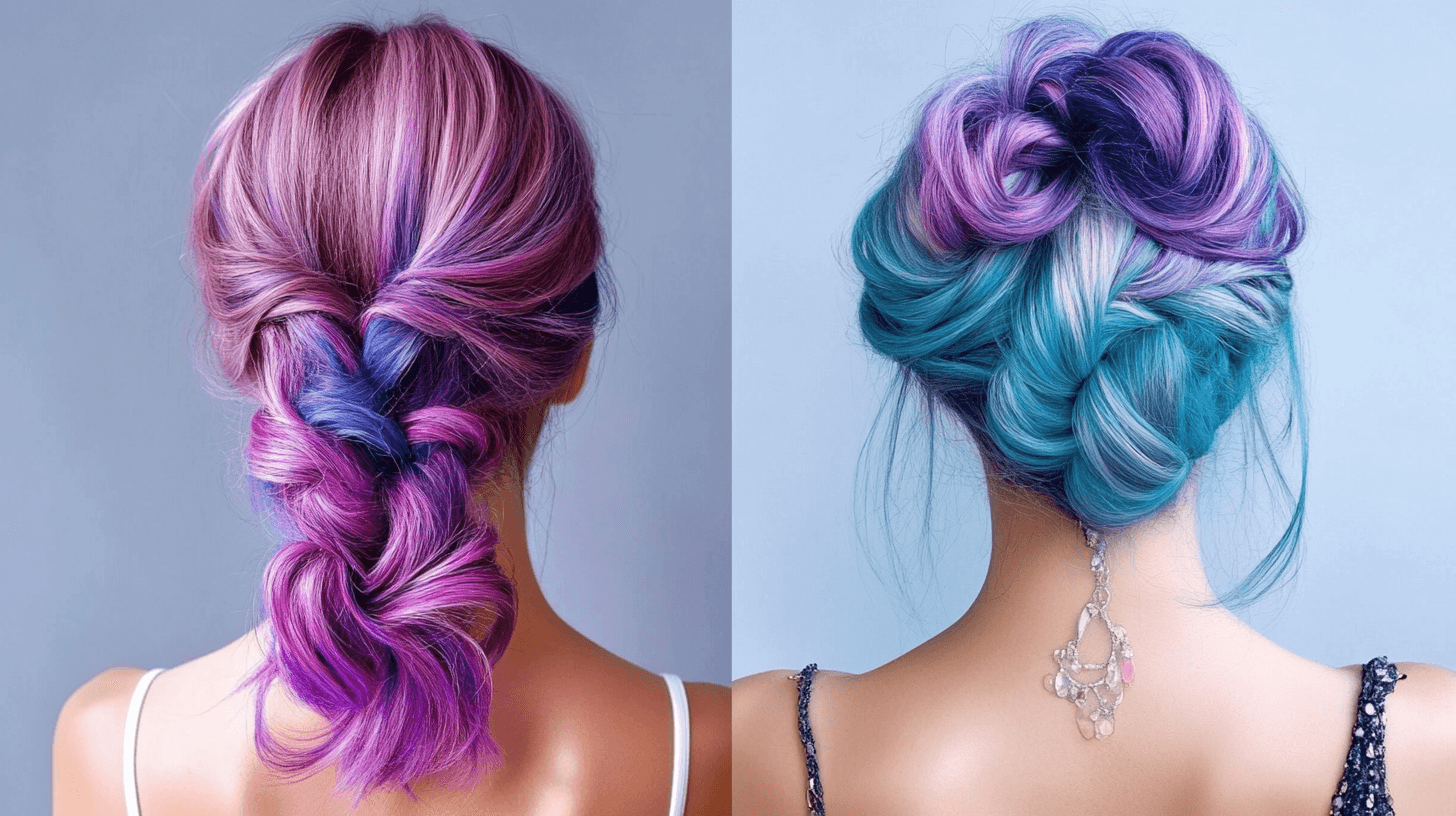 Blue and Purple Hair Ideas