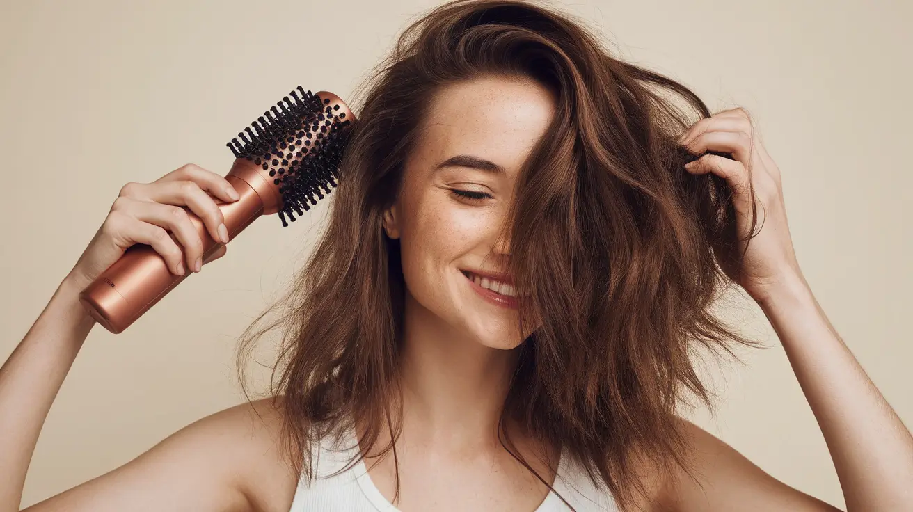 How to Get Fluffy Hair