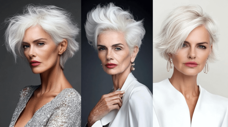 Short Hairstyles for Women Over 60