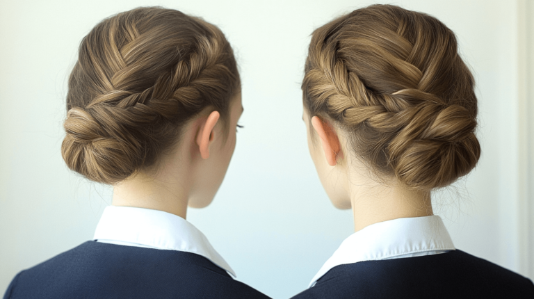 Updo Hairstyles for School