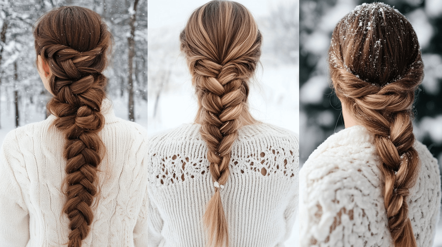 Winter Hair Braid Ideas