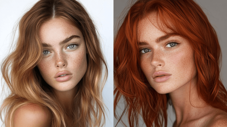 best hair color for hazel eyes