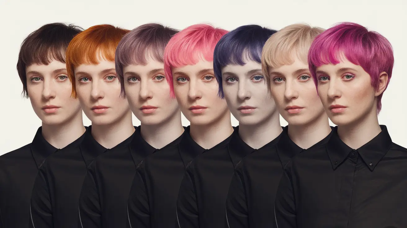 hair colors for pale skin