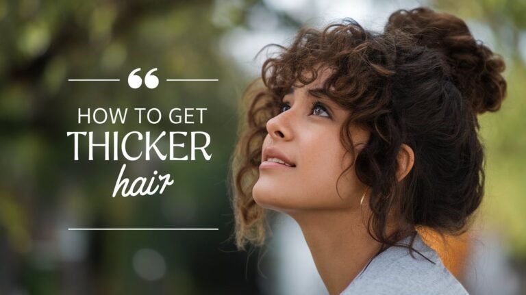 how to get thicker hair