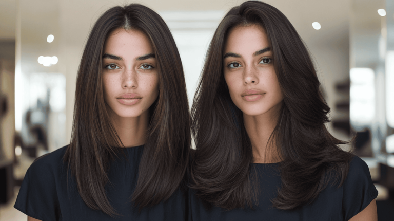 layered haircuts straight hair