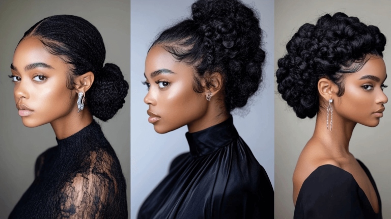Low Tension Natural Hairstyles