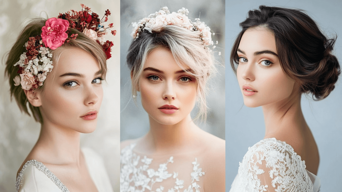 wedding hairstyles for short hair