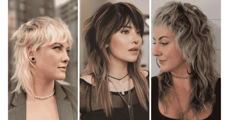 Wolf Cut with Bangs Ideas