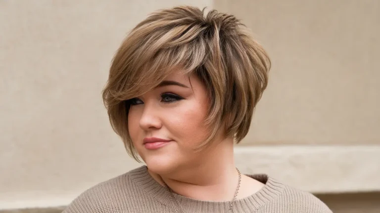 short hairstyles for round faces