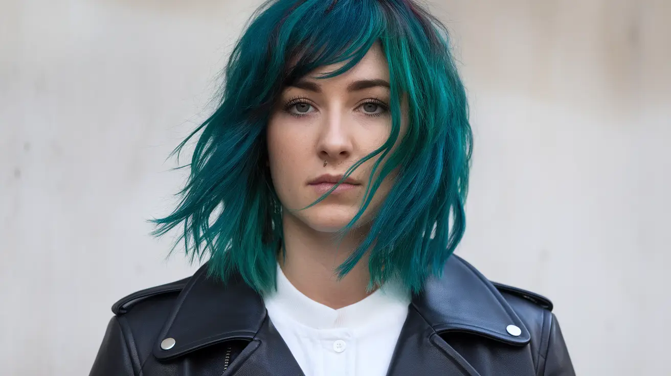 teal hair Color Ideas