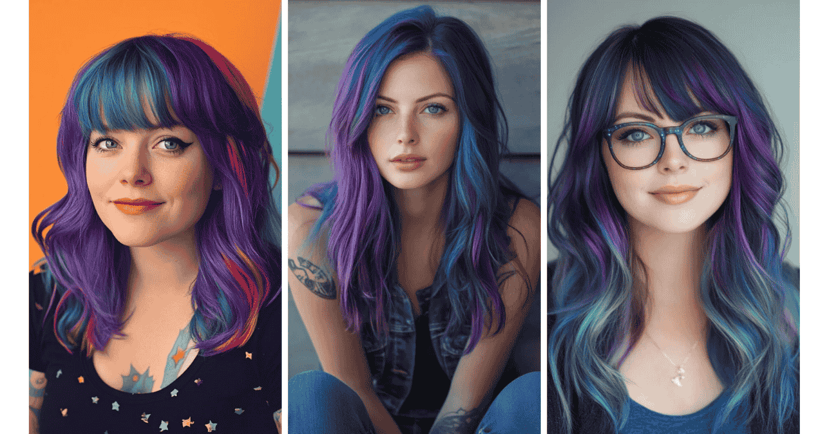 purple hair
