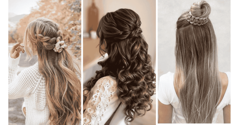 Half Braided Hairstyles