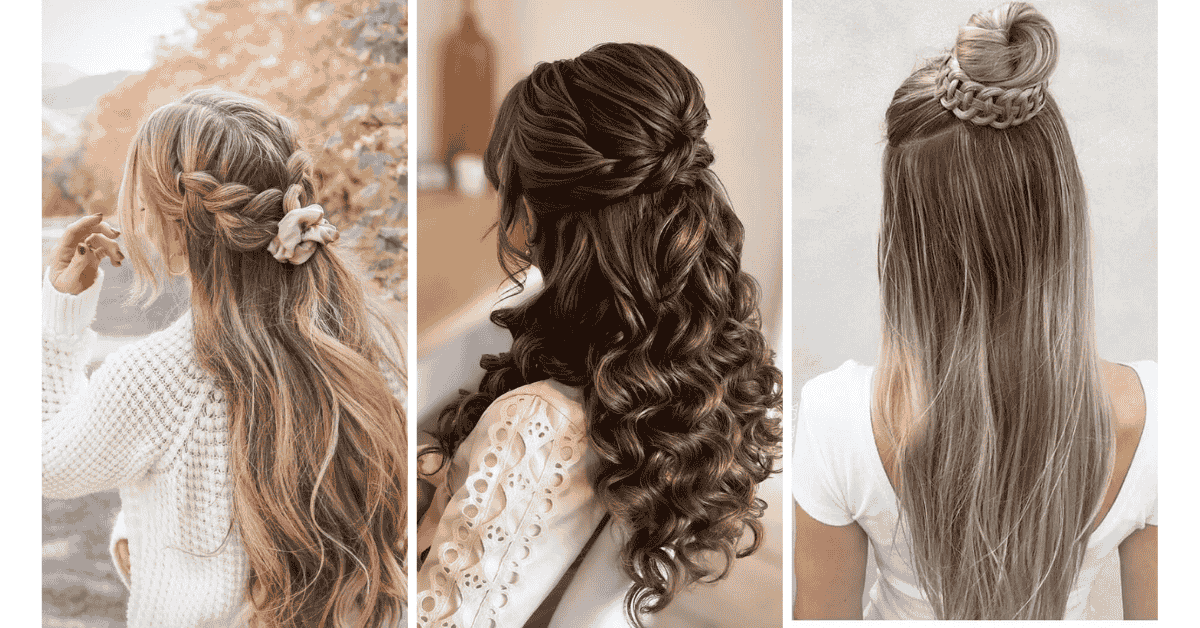 Half Braided Hairstyles