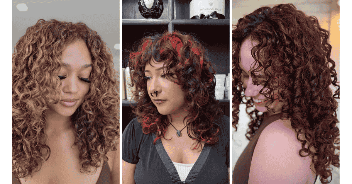 curly hair colors
