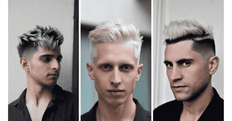 Bleached Hairstyles for Men