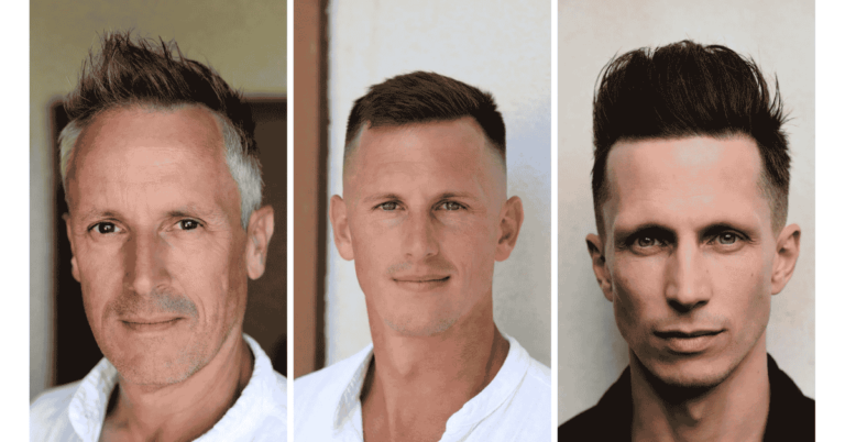 Hairstyles for Men with a Big Forehead