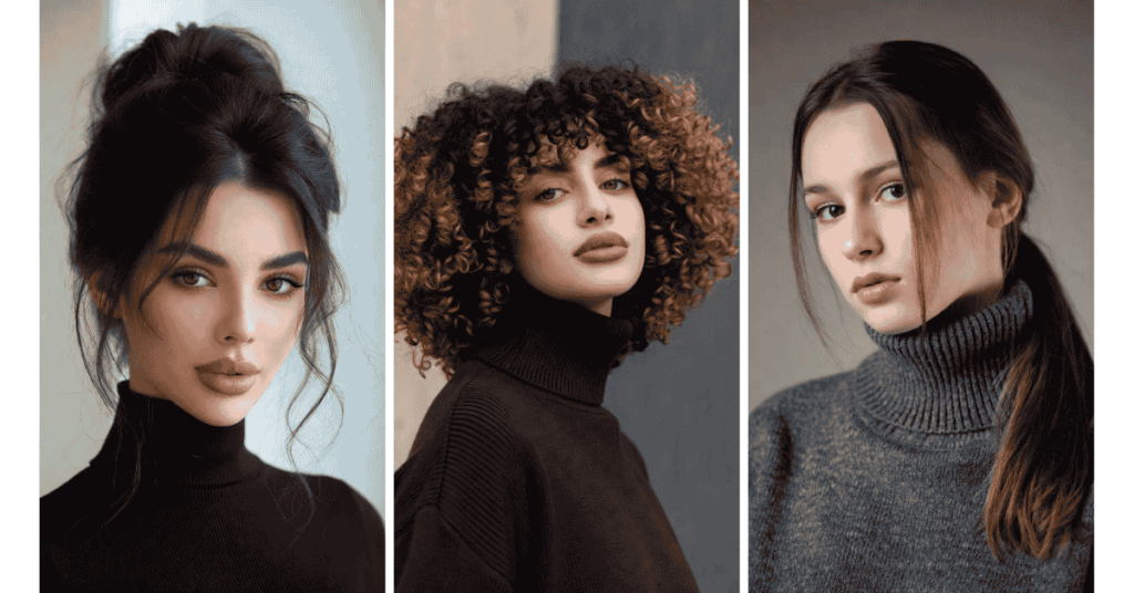 Turtle Neck Hairstyles