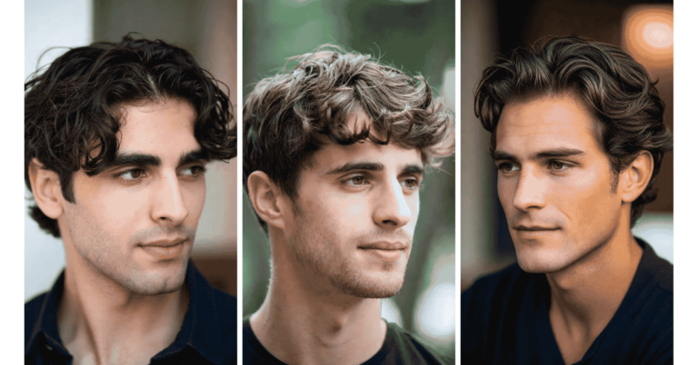 Wavy Haircuts for Men