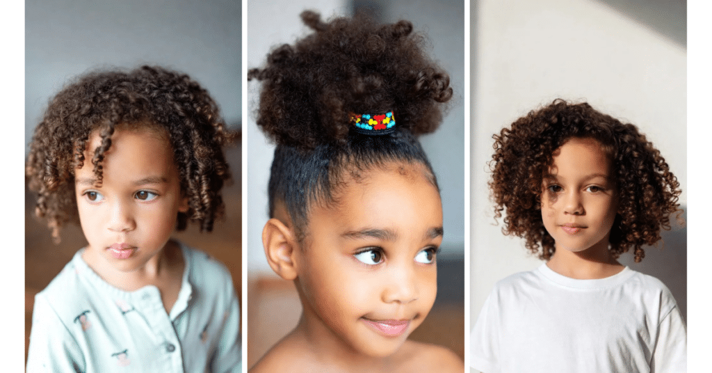 Curly Hairstyles for Kids