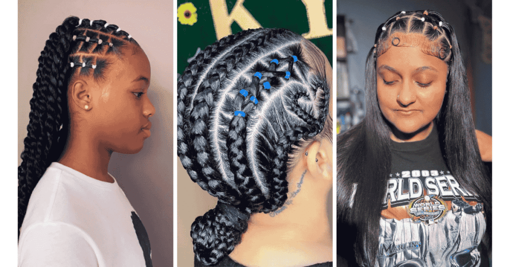 Hairstyles with Rubber Bands