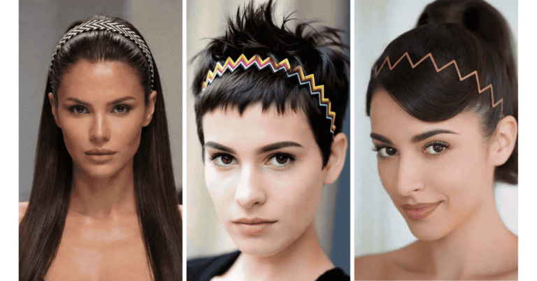 Zig Zag Headband Hairstyles